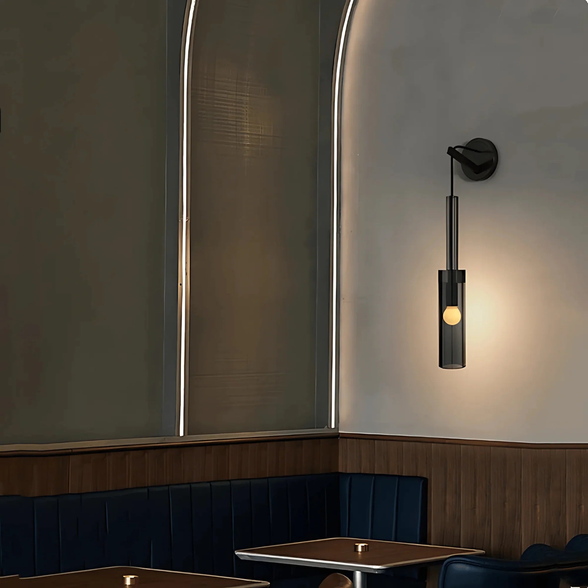 Abacus pendant and wall light