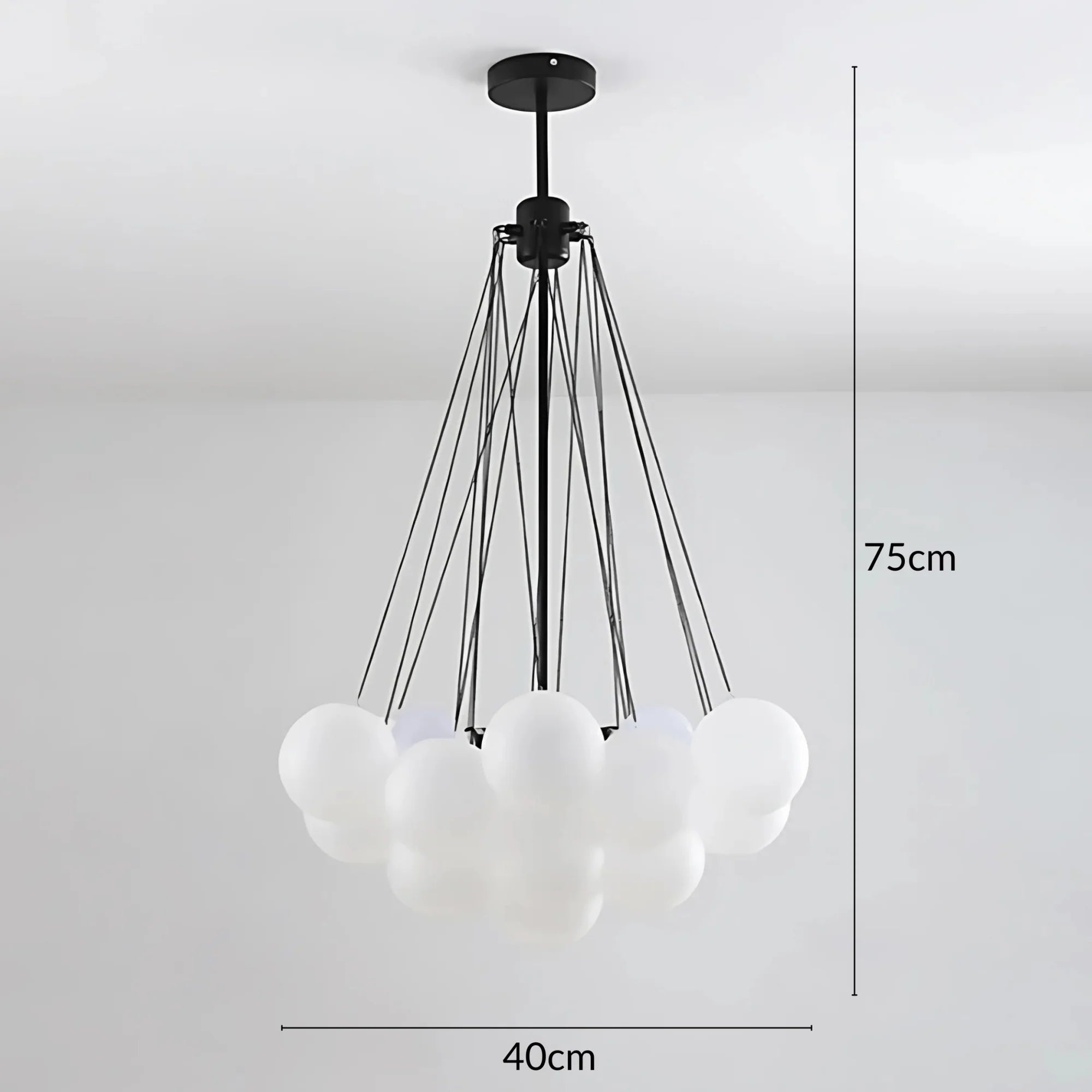 Cloud chandelier