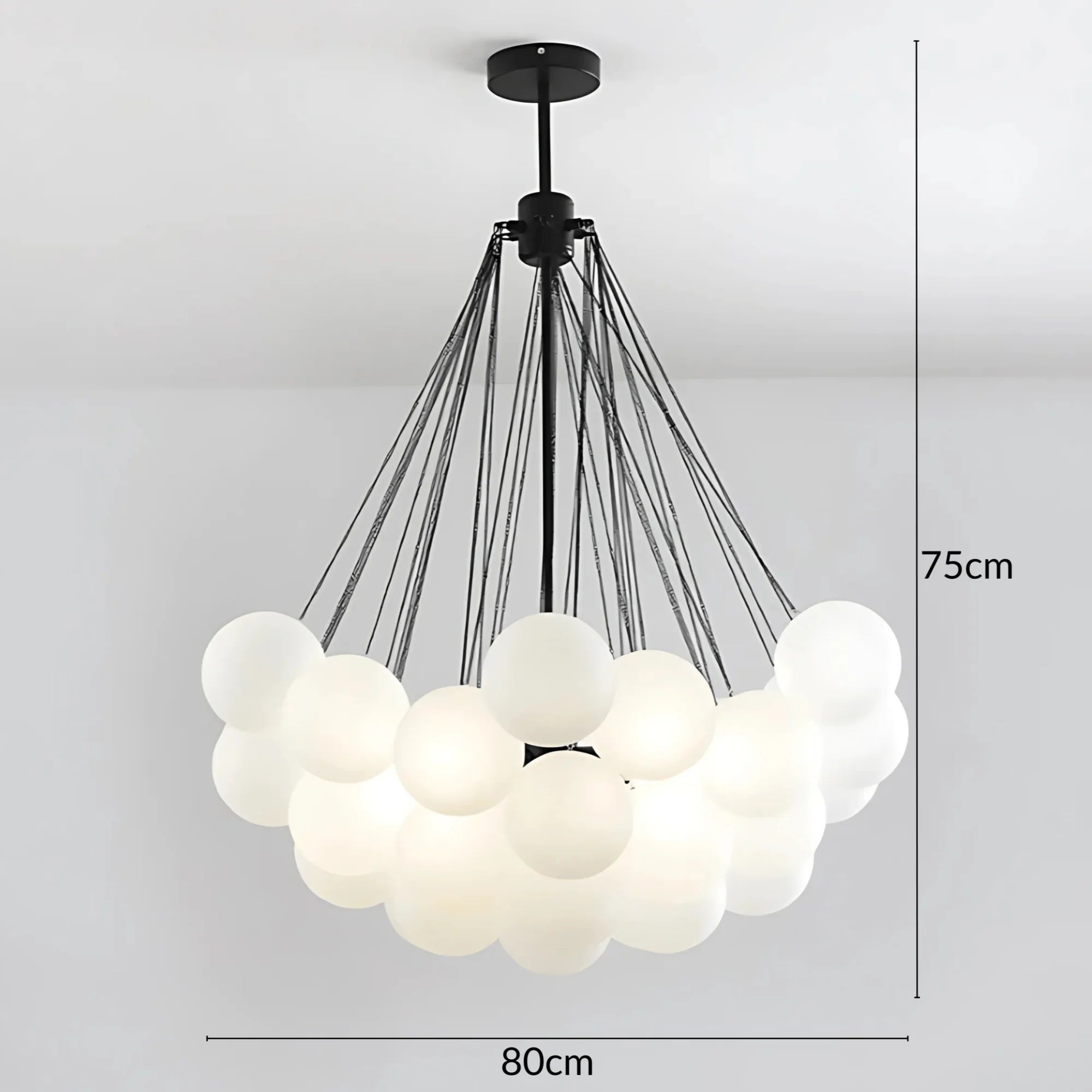 Cloud chandelier