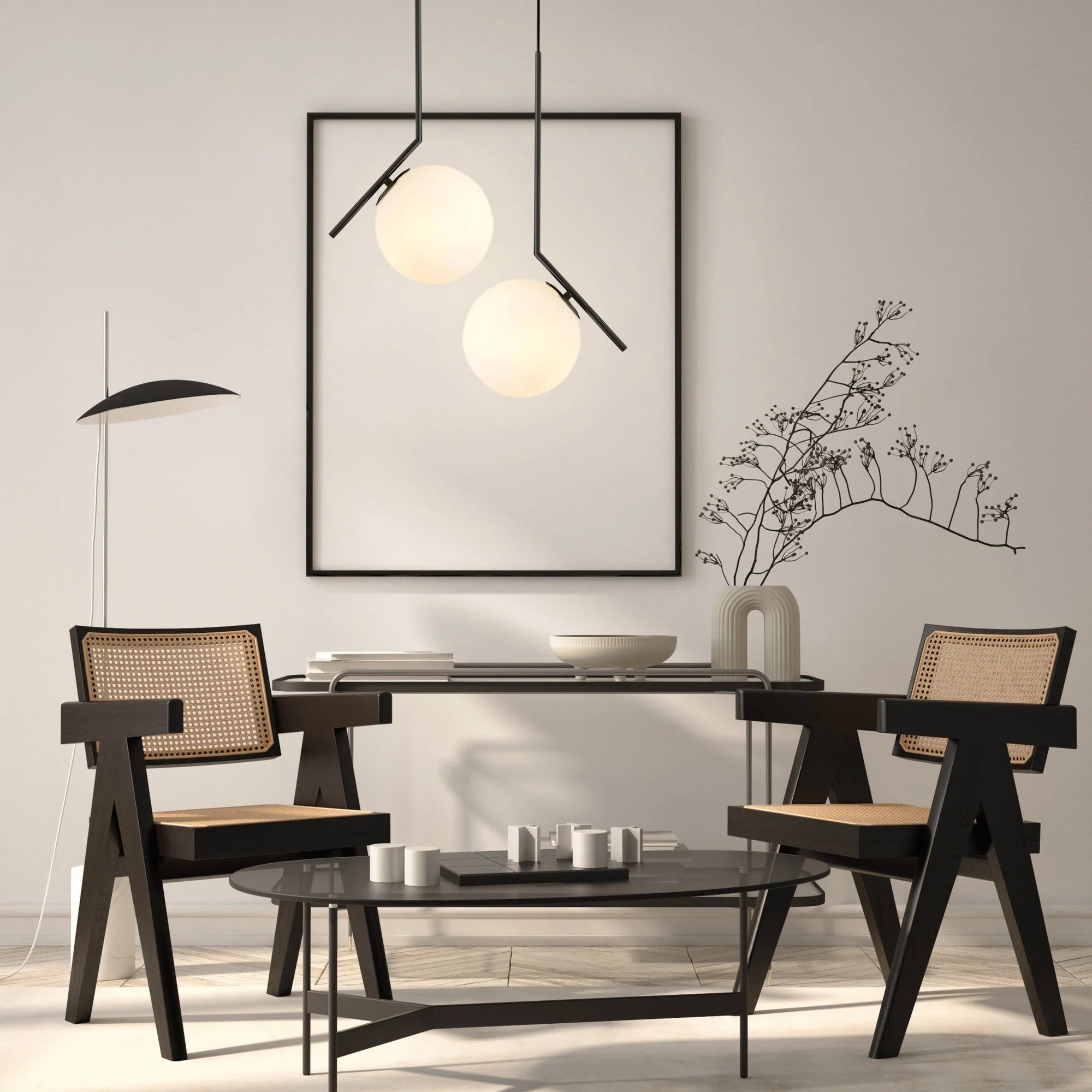 Lotus pendant light