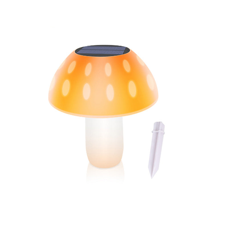 MUSHROOM-SHAPED GARDEN LIGHT