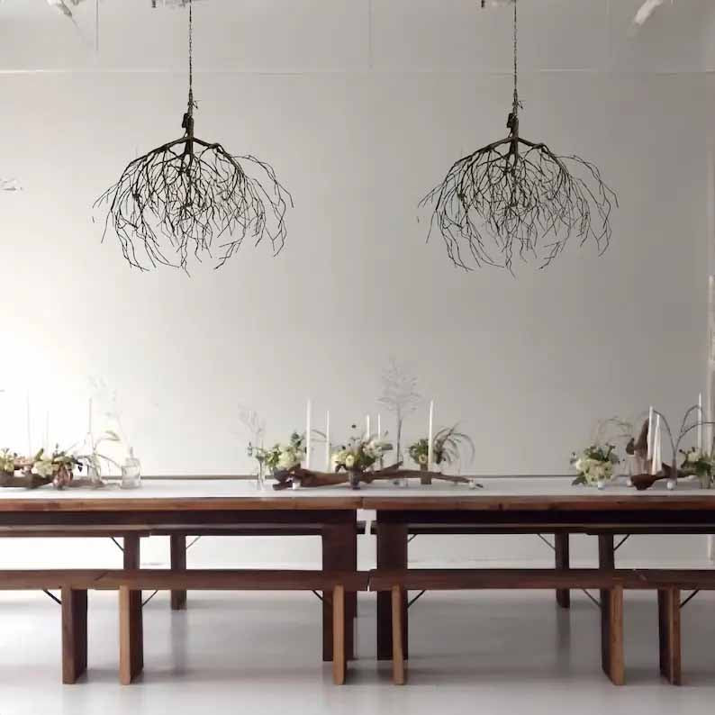 YiDao  Natural Branch Chandelier