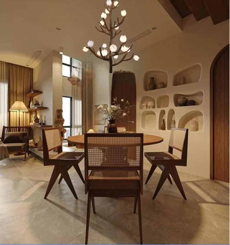 YiDao Rustic Tree Chandelier