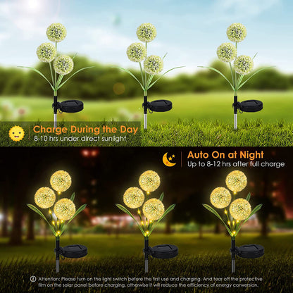 SOLAR LANTERN DANDELION LIGHT