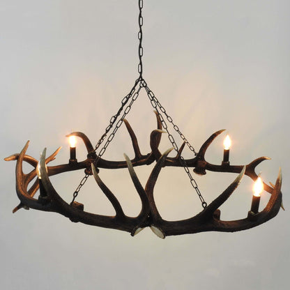 ELIPSE ANTLER Chandelier for 8 lights