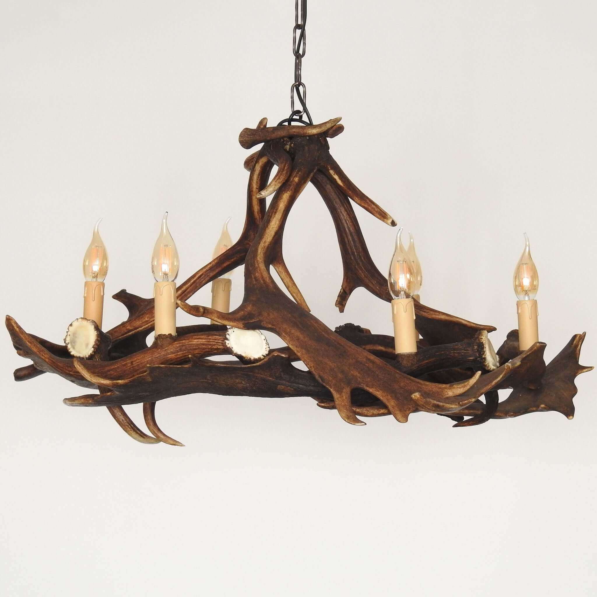 FALLOW DEER Antler Chandelier