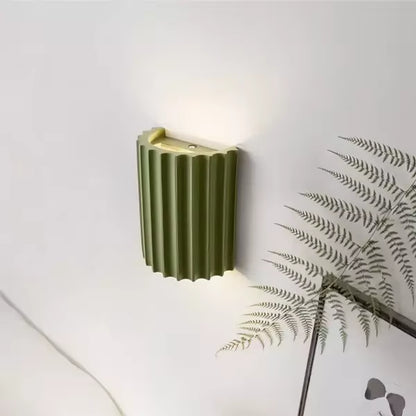 Vault resin wall light