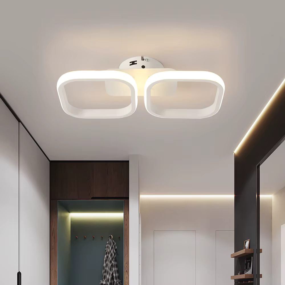RECTANGLE WHITE Ceiling Light