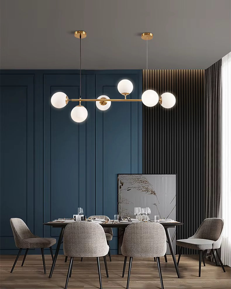 Bank pendant light