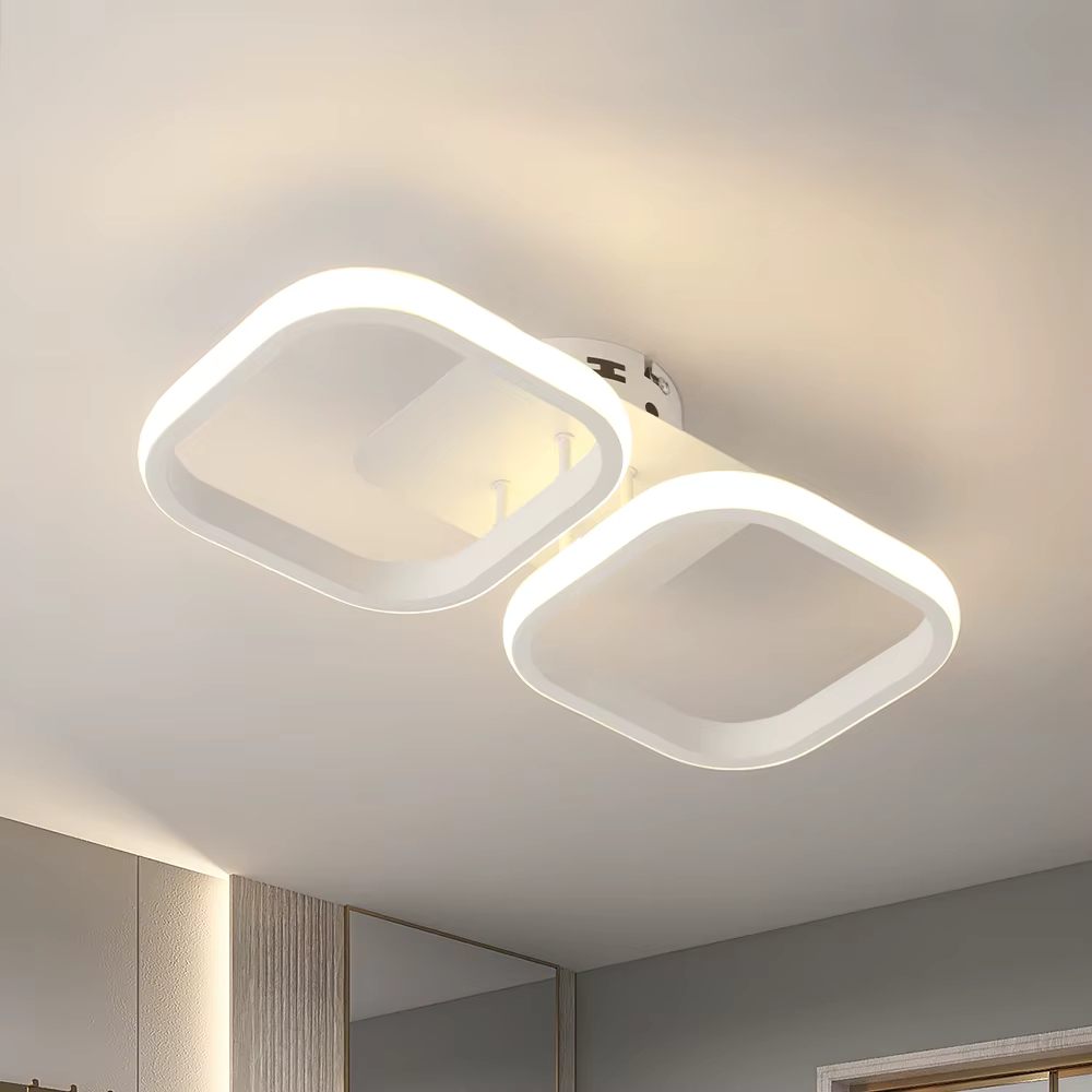 RECTANGLE WHITE Ceiling Light