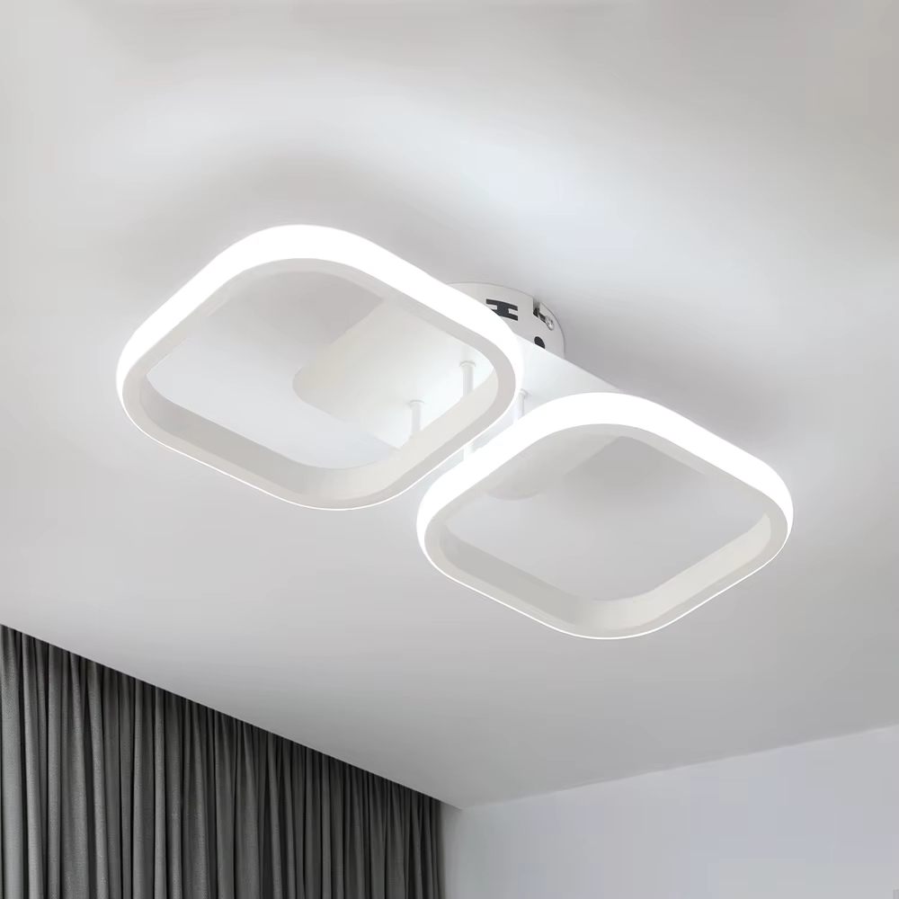 RECTANGLE WHITE Ceiling Light