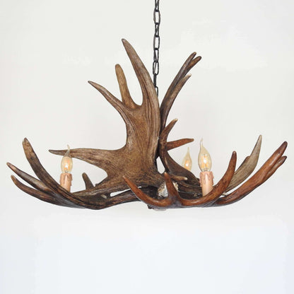 REAL MOOSE ANTLER Chandelier 2