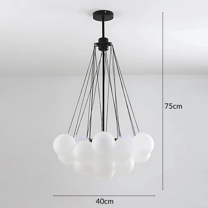 Cloud chandelier