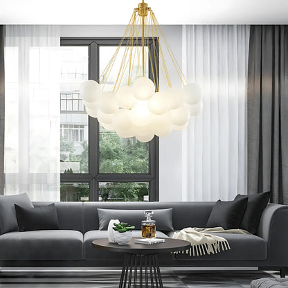 Cloud chandelier