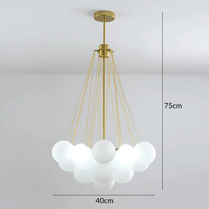 Cloud chandelier