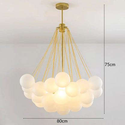 Cloud chandelier