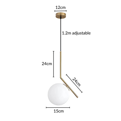 Lotus pendant light