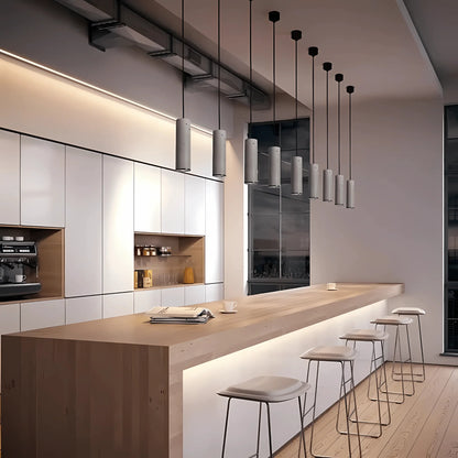 Screed concrete pendant light